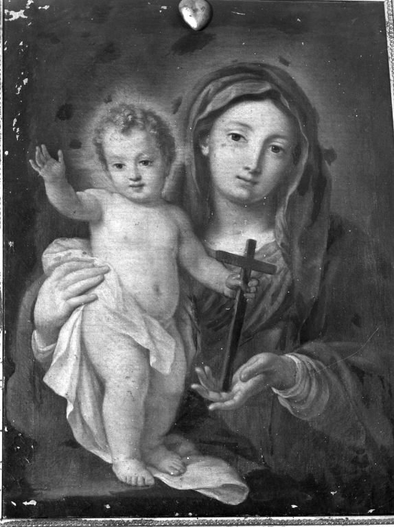 Madonna con Bambino (dipinto) - ambito romano (sec. XIX)